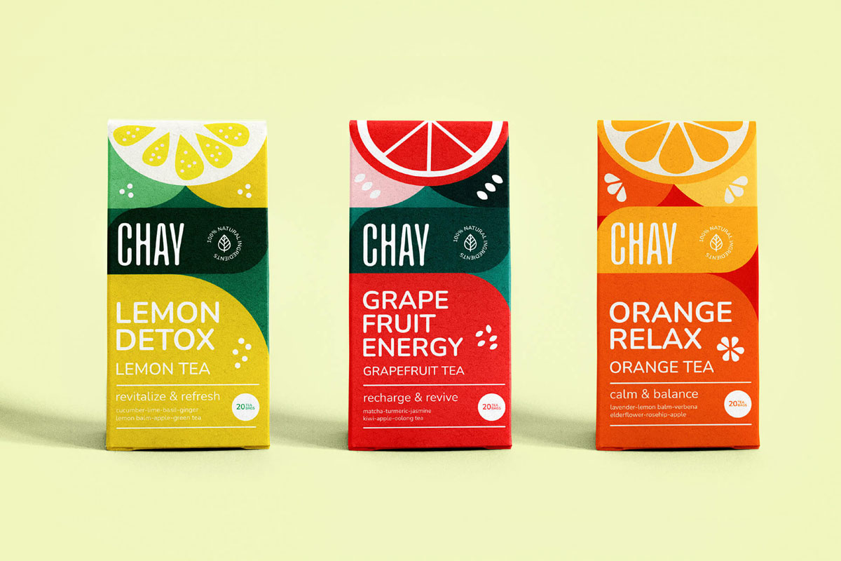 CHAY果茶包装设计