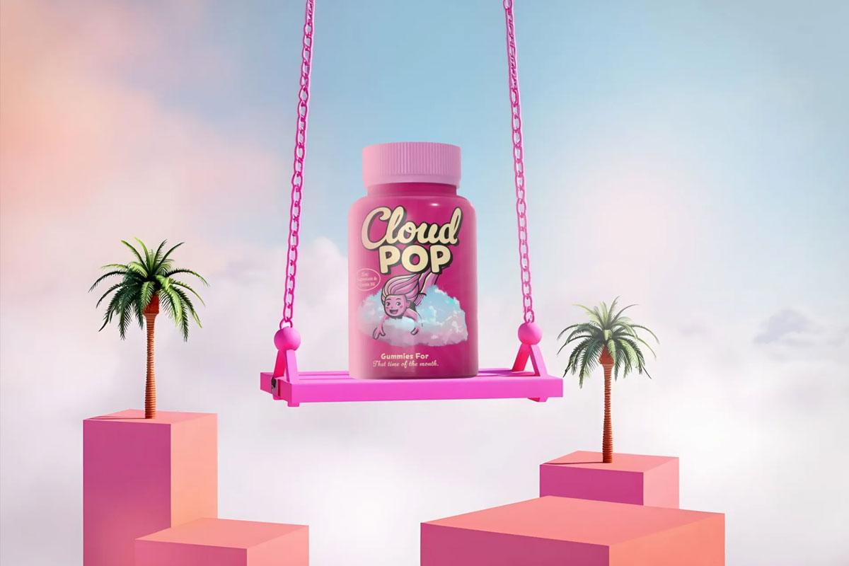 CLOUD POP健康软糖包装设计