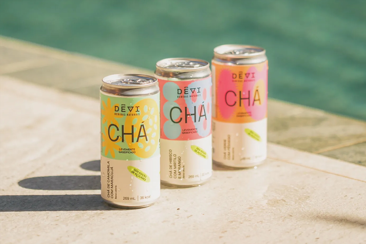DÊVI CHÁ饮料包装设计