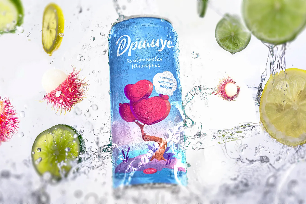 DREAMUS柠檬水包装设计