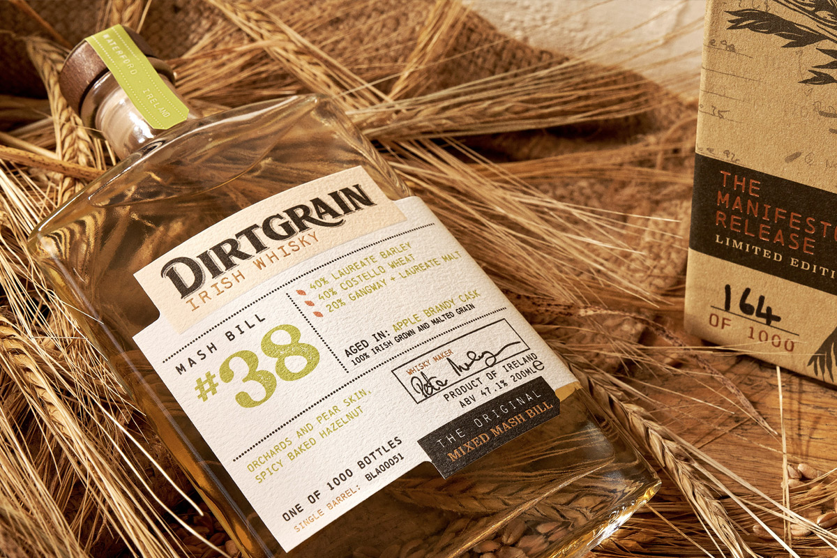 Dirtgrain爱尔兰威士忌包装设计