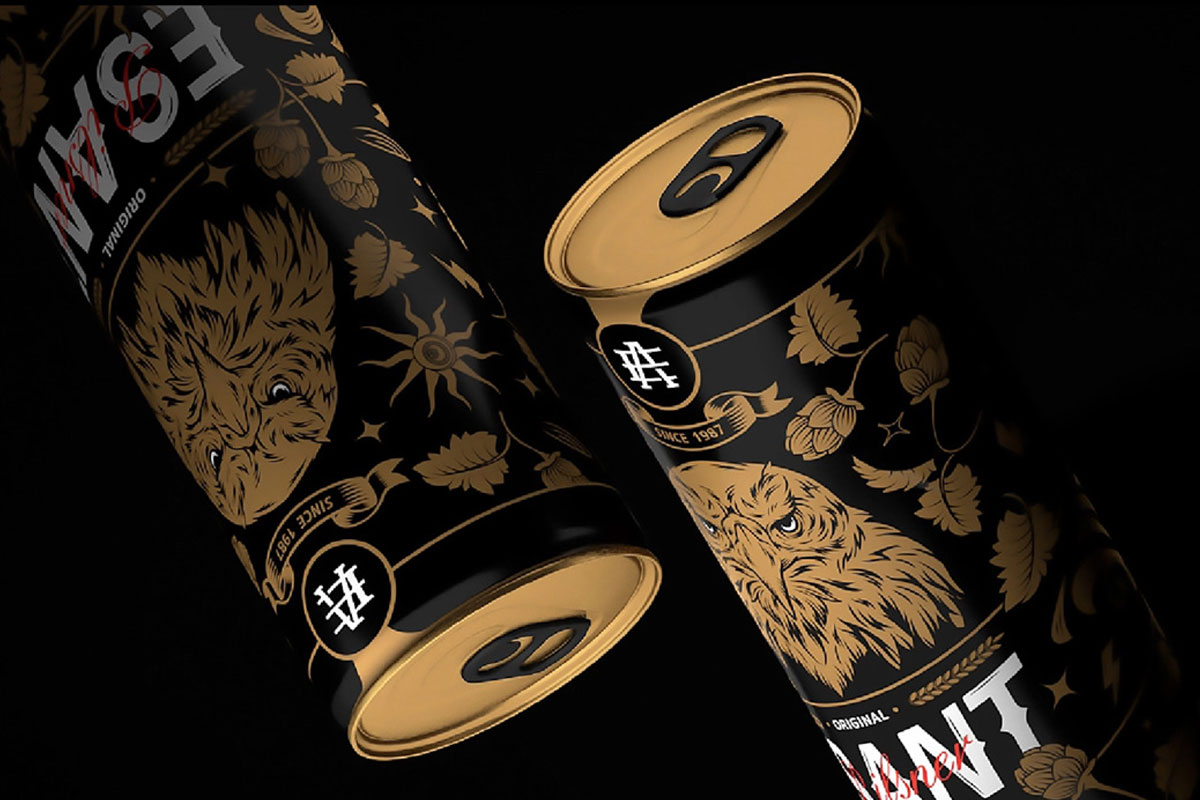 ESANT啤酒包装设计
