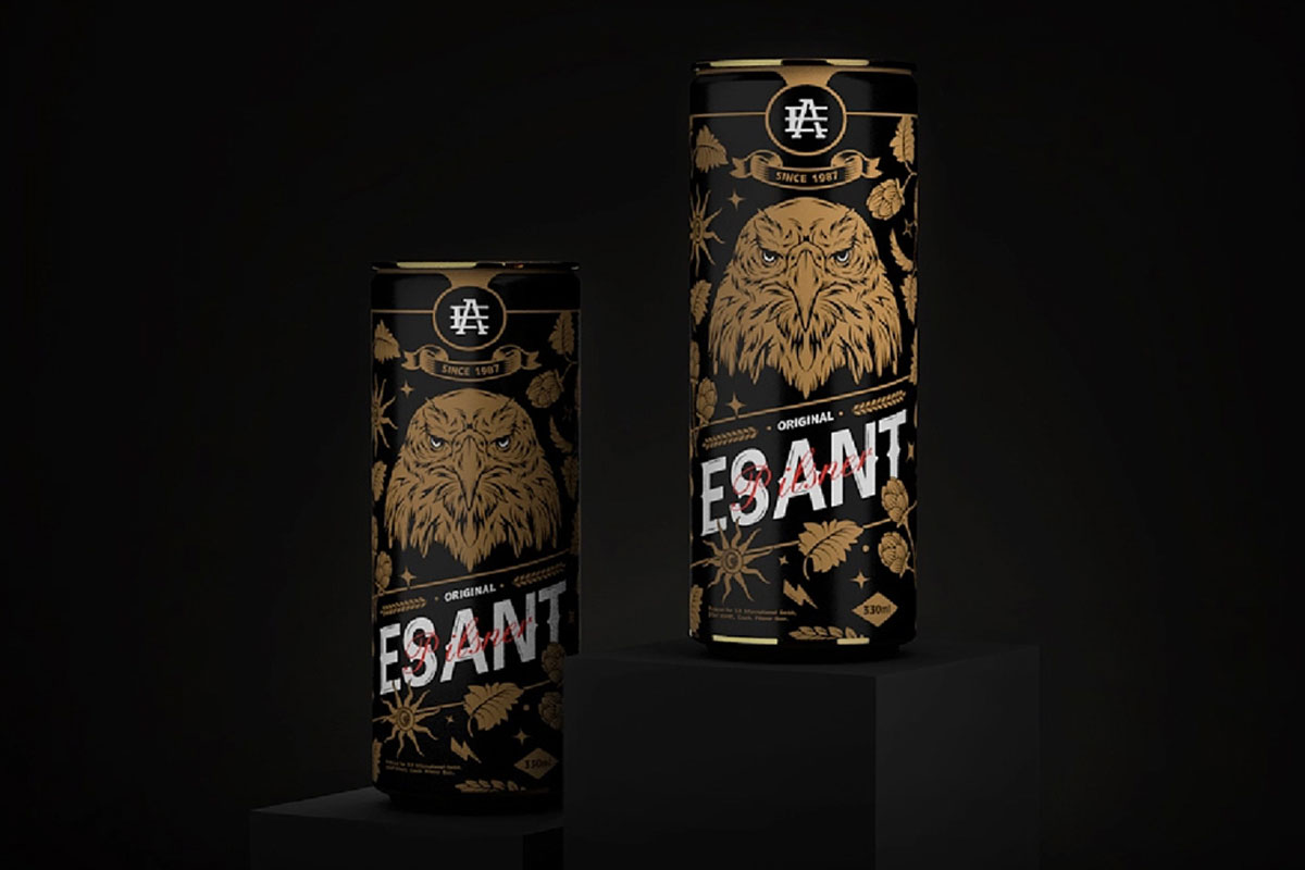ESANT啤酒包装设计