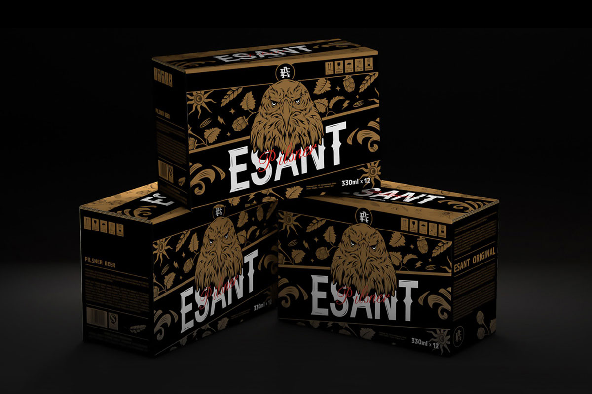 ESANT啤酒包装设计