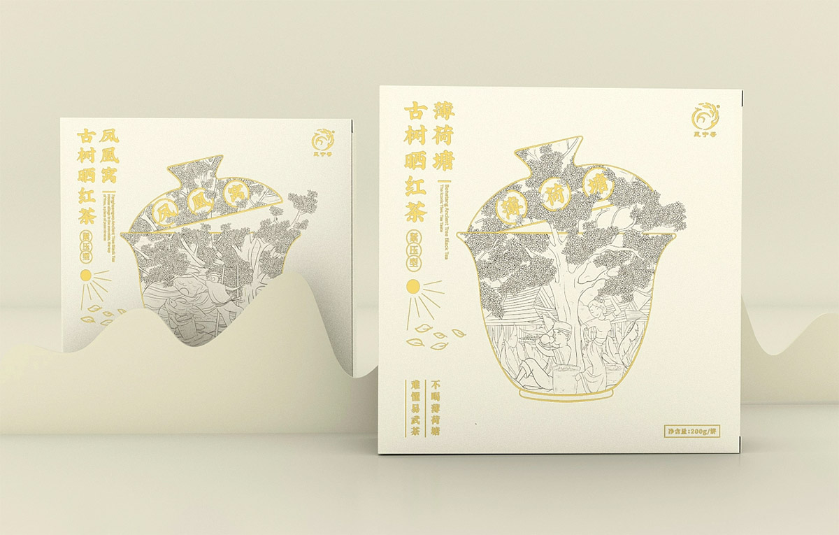 凤宁号茶叶礼盒包装设计