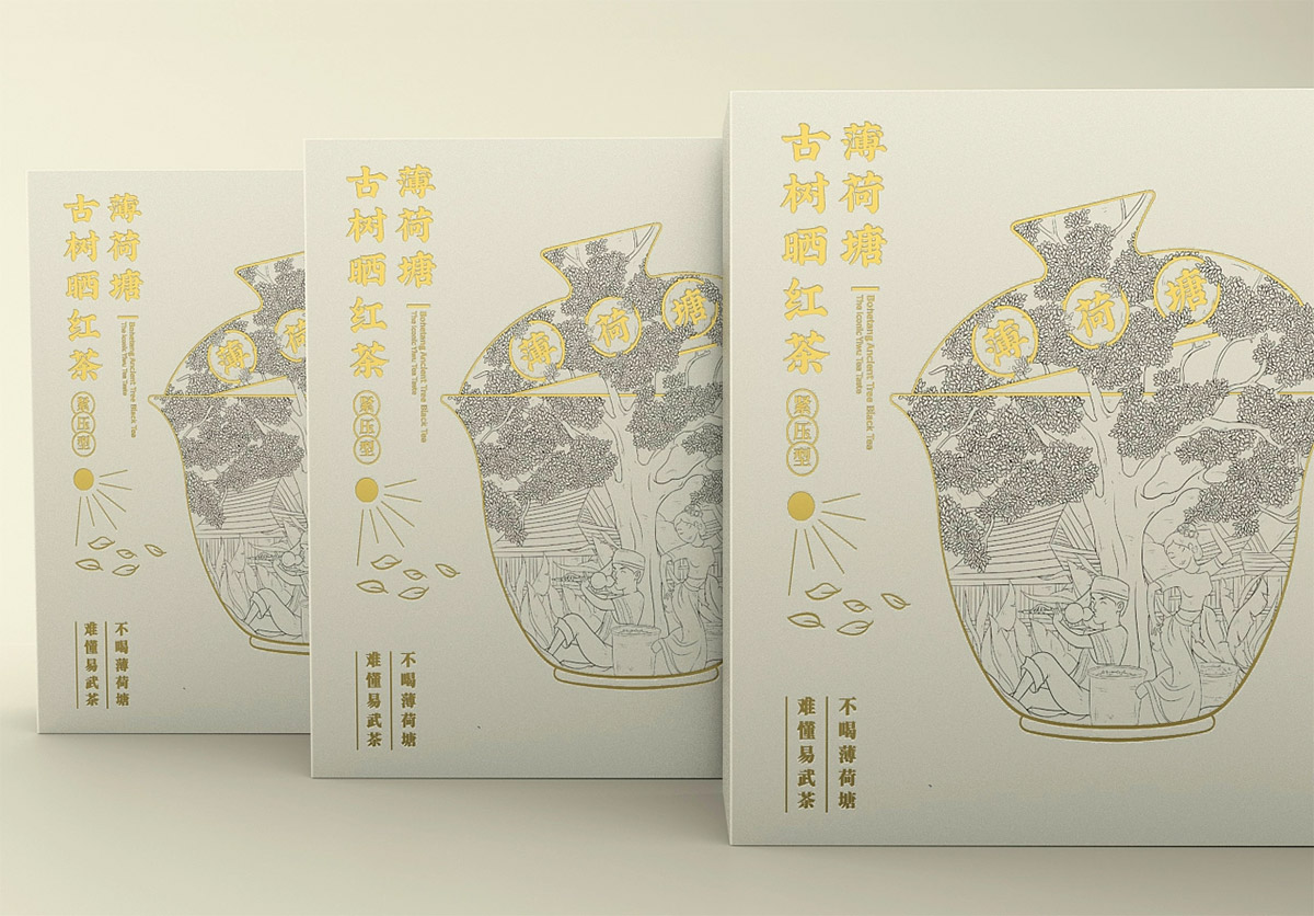凤宁号茶叶礼盒包装设计