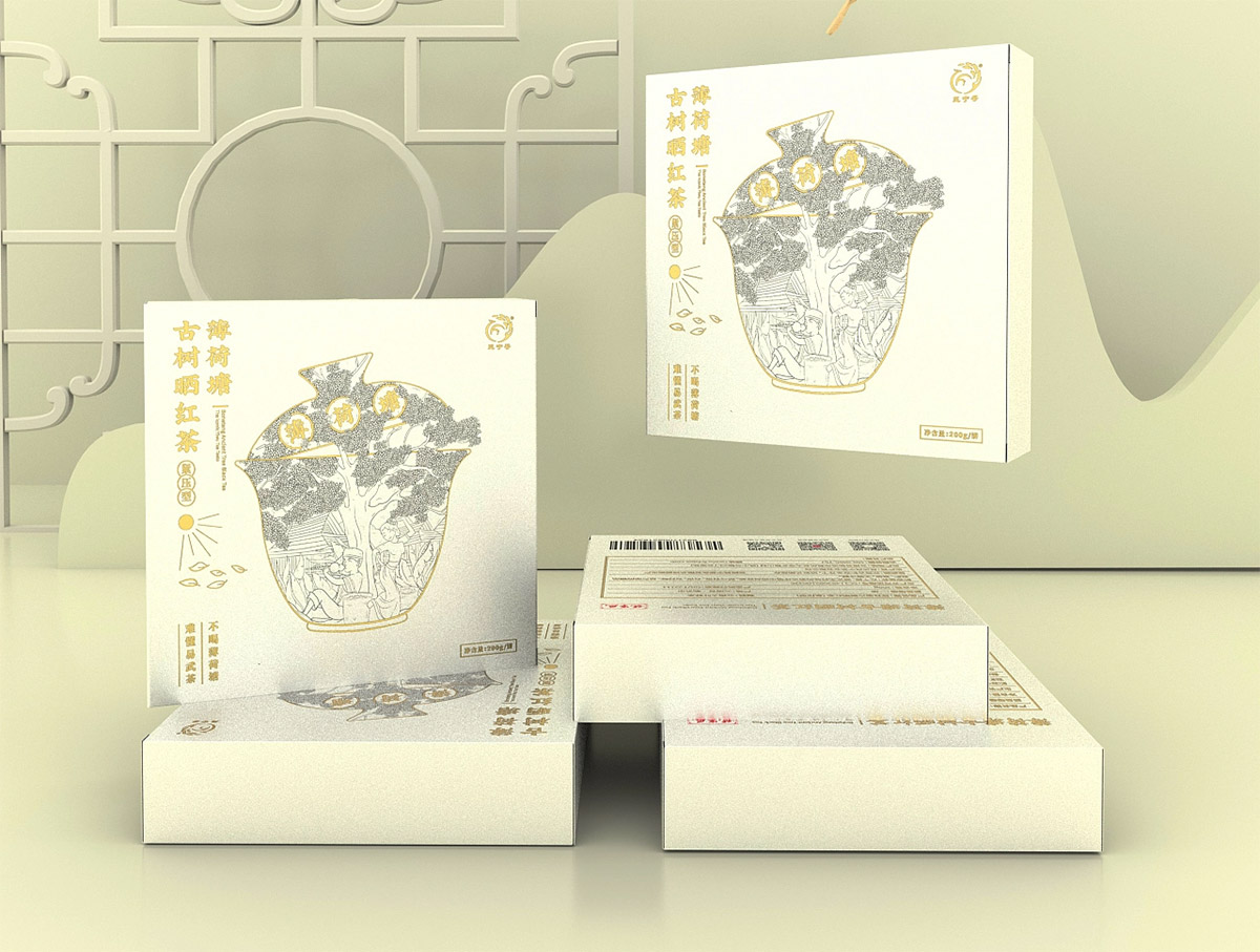 凤宁号茶叶礼盒包装设计