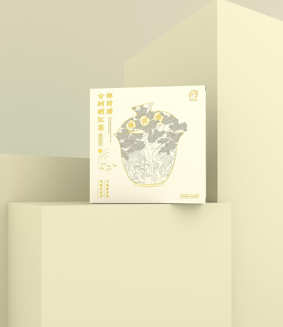 凤宁号茶叶礼盒包装设计