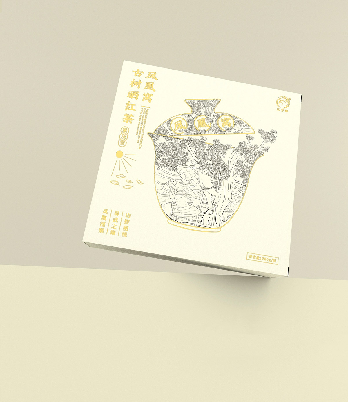 凤宁号茶叶礼盒包装设计
