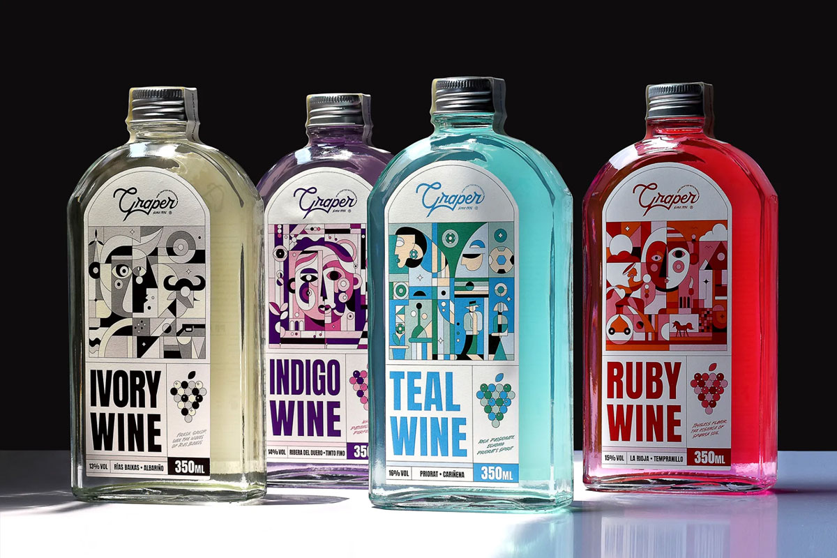 GRAPER WINE葡萄酒包装设计