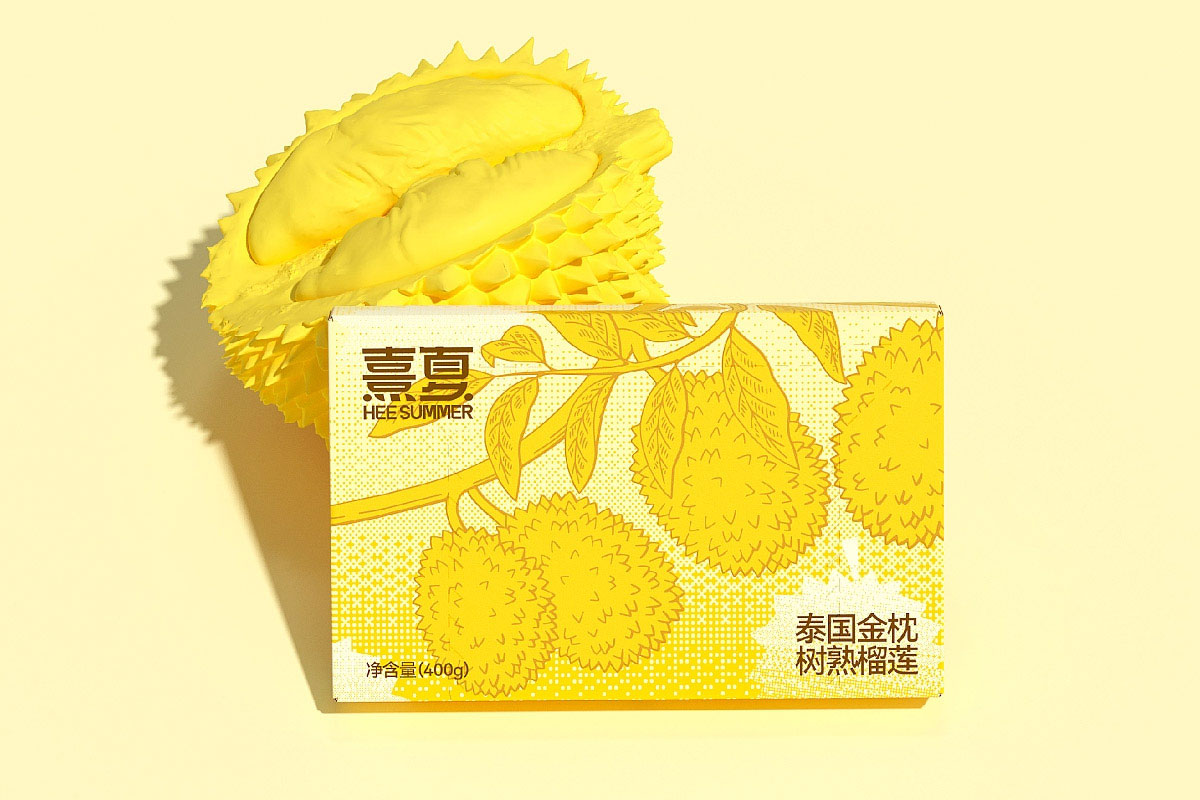 榴莲包装图片