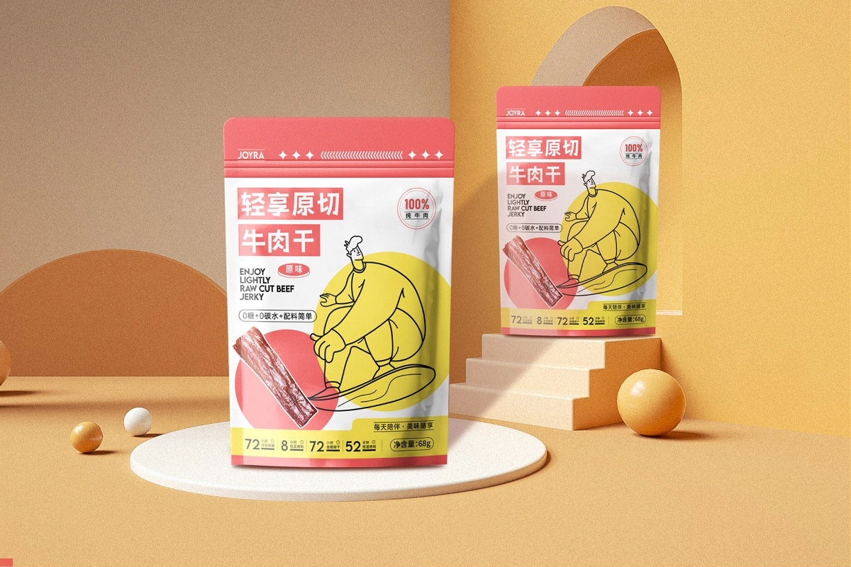 JOYRA丨肉干包装设计