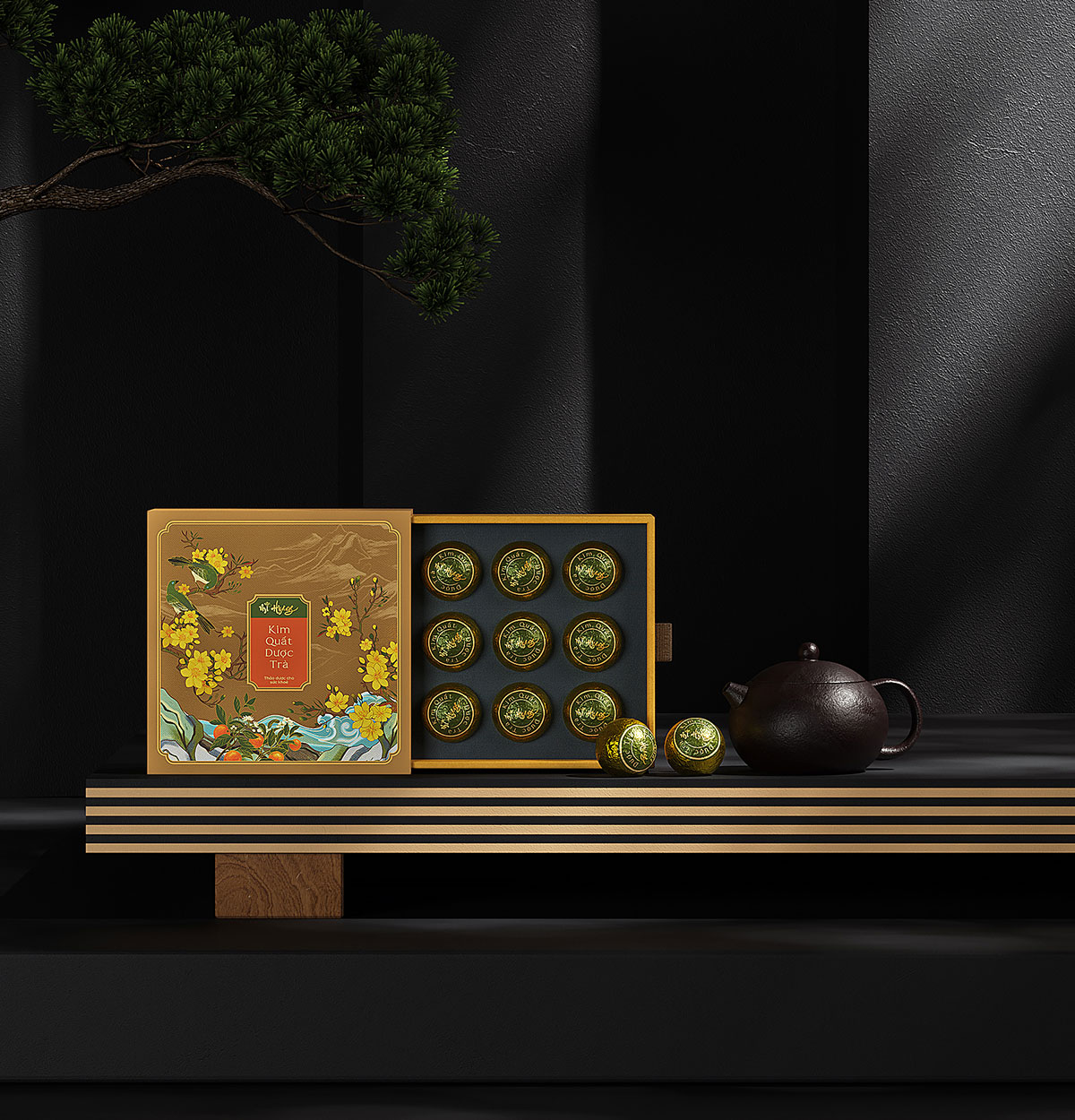 KUMQUAT MEDICINAL TEA茶叶