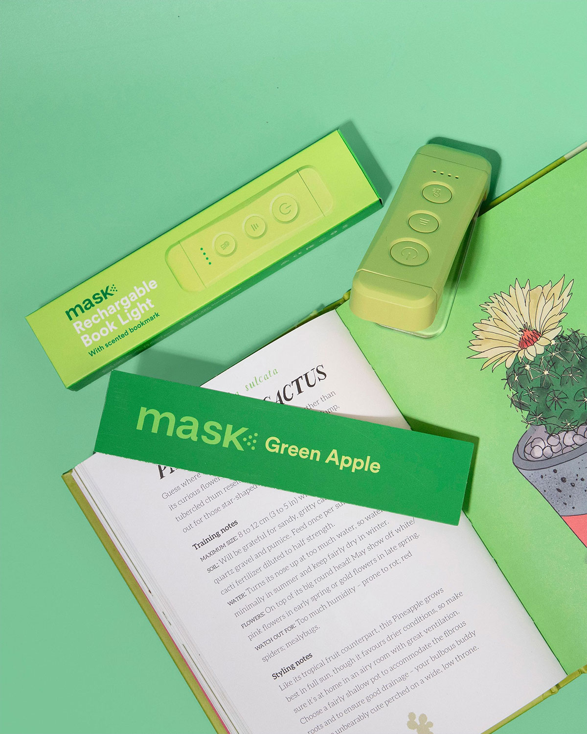 颜色插画的MASK CO香水包装设计案例