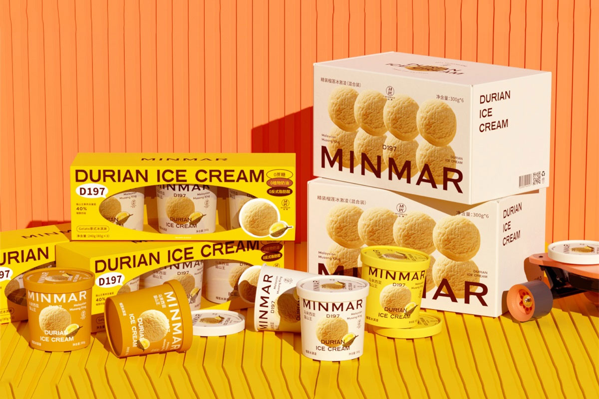 MINMAR冰激凌包装图片