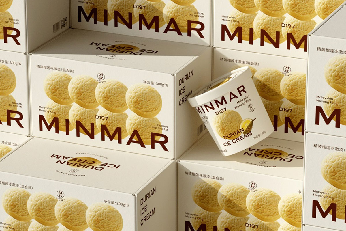 MINMAR冰激凌包装图片