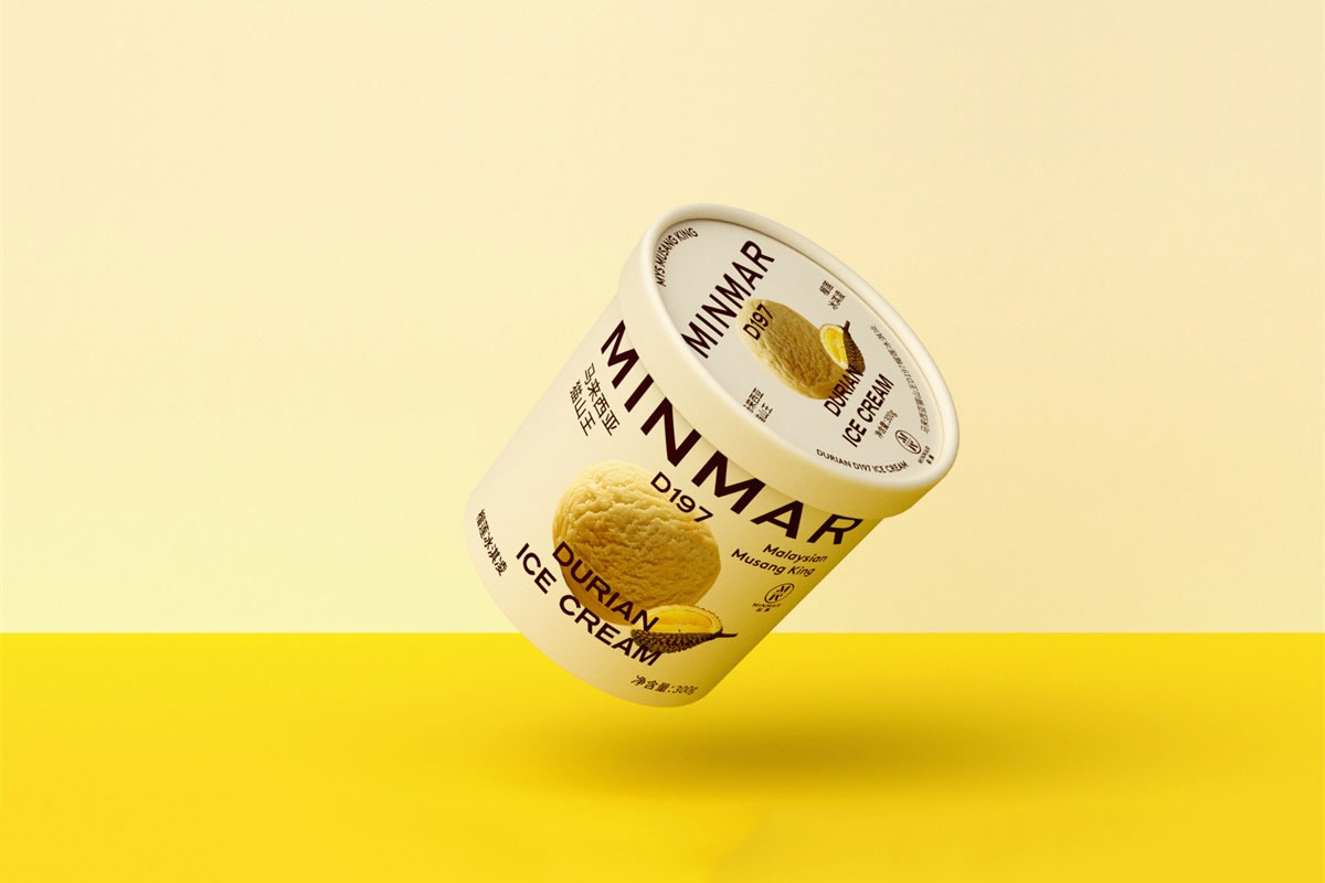 MINMAR冰激凌包装图片