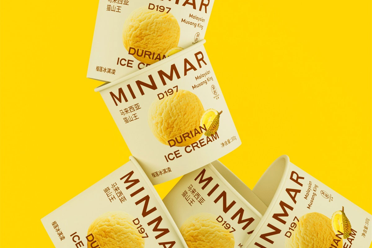 MINMAR冰激凌包装图片