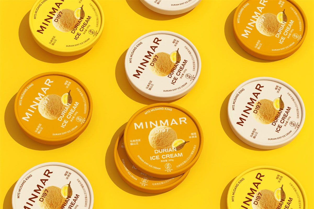 MINMAR冰激凌包装图片