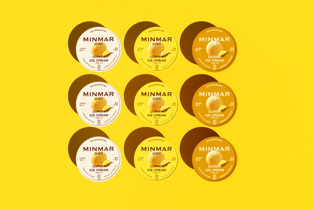 MINMAR冰激凌包装图片
