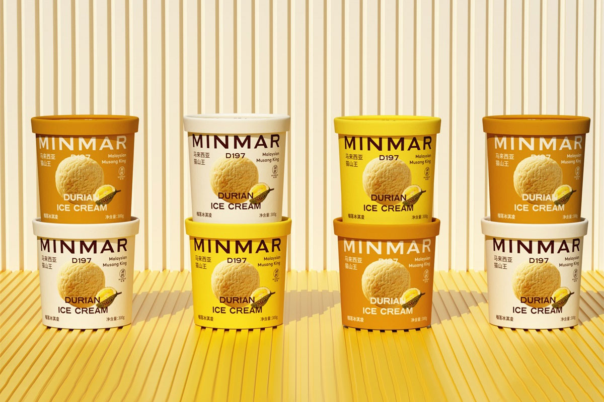 MINMAR冰激凌包装图片
