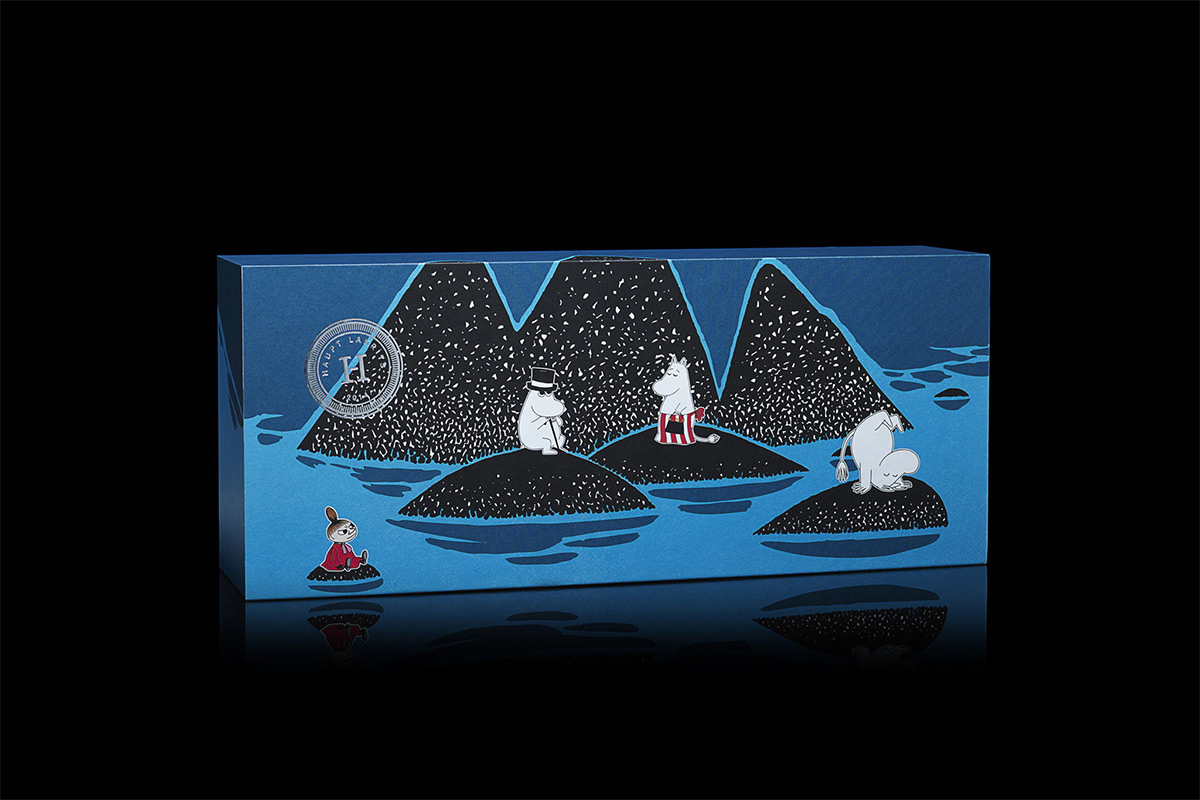 可爱的Moomin糖果包装包装设计