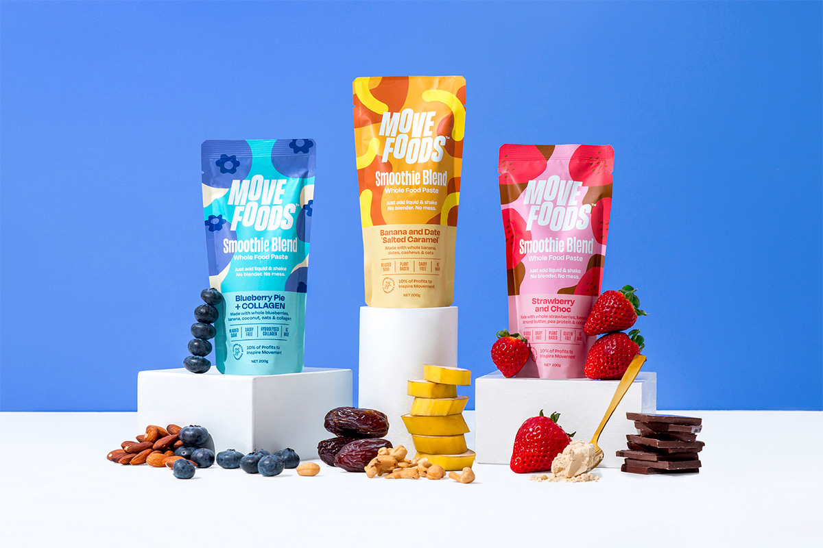 Move Foods麦片包装设计