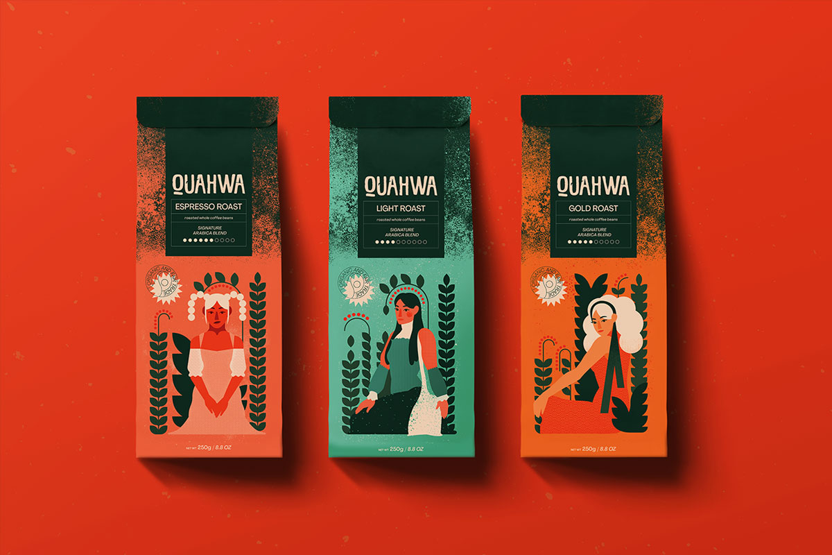 QUAHWA咖啡包装设计