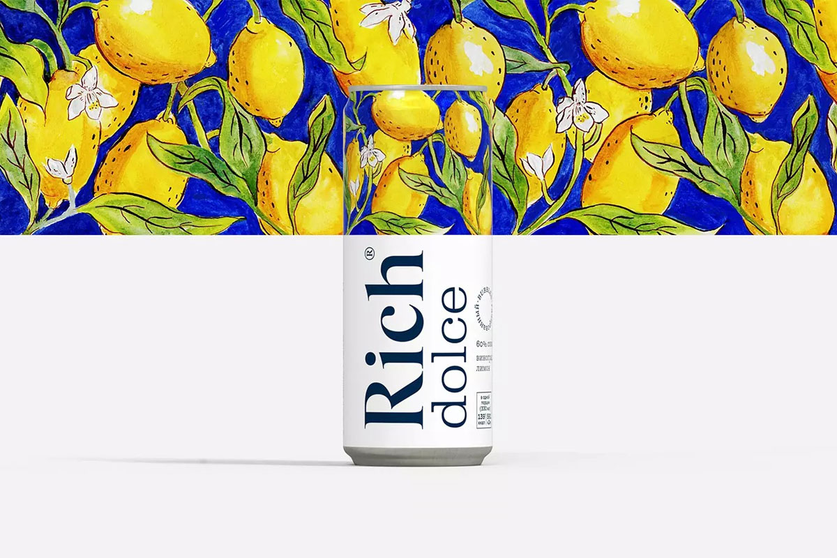 Rich Dolce果汁包装设计