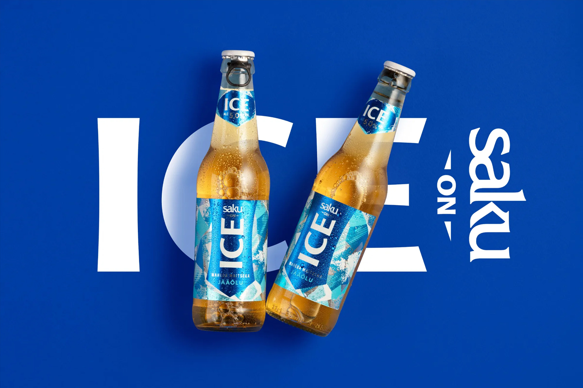 SAKU ICE啤酒包装设计