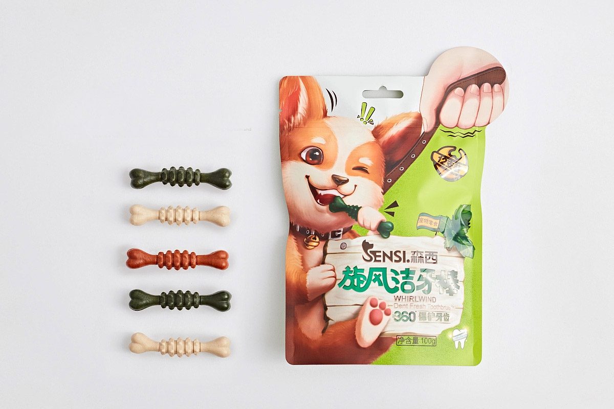 森西宠物棒包装图片