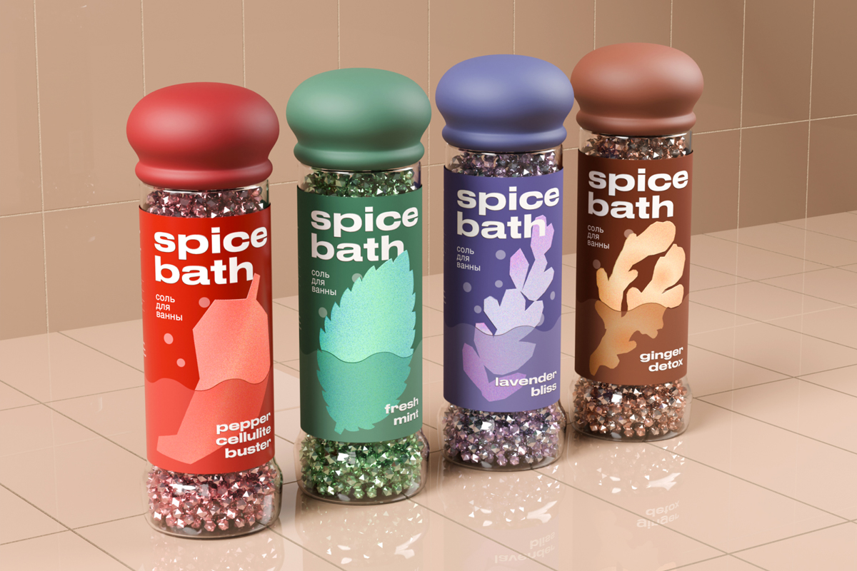 SPICE BATH香料包装设计