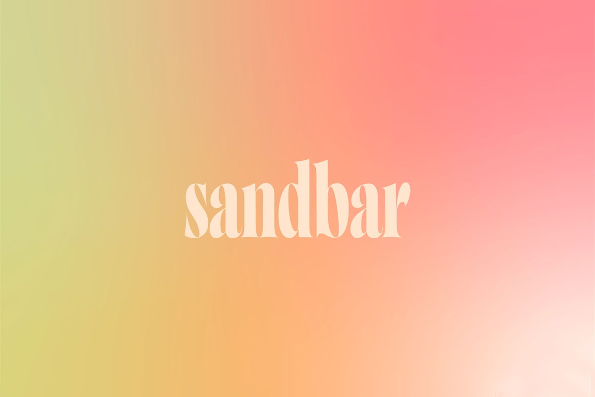 Sandbar鸡尾酒标志图片