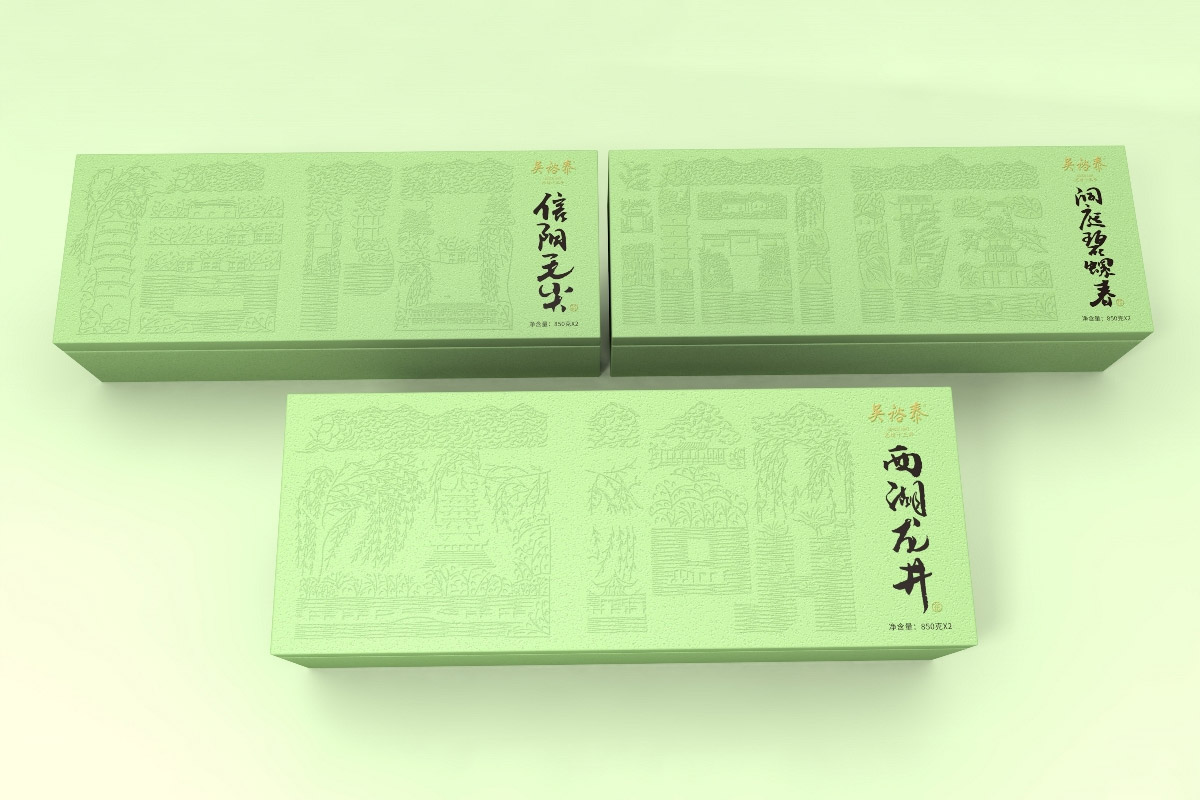 吴裕泰 | 绿茶系列包装设计