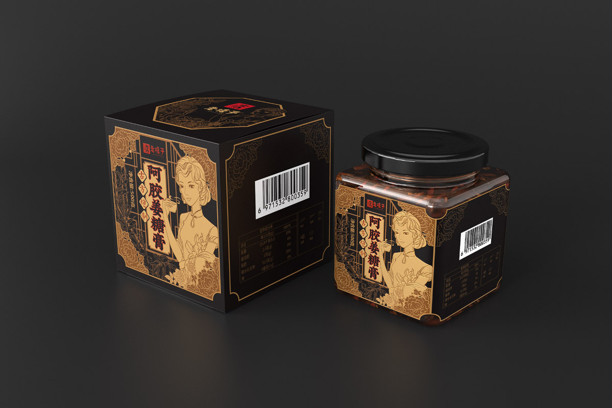 阿胶姜糖膏