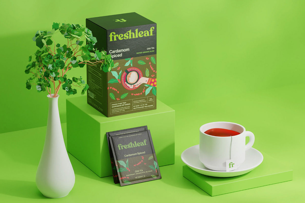freshleaf茶饮包装图片
