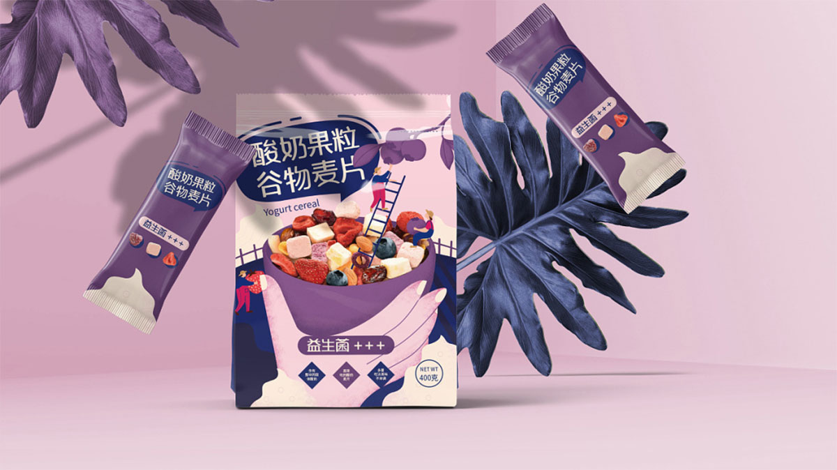 果粒麦片