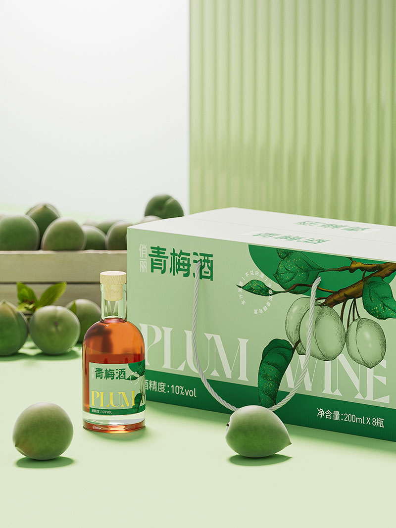 俏丽花果酒
