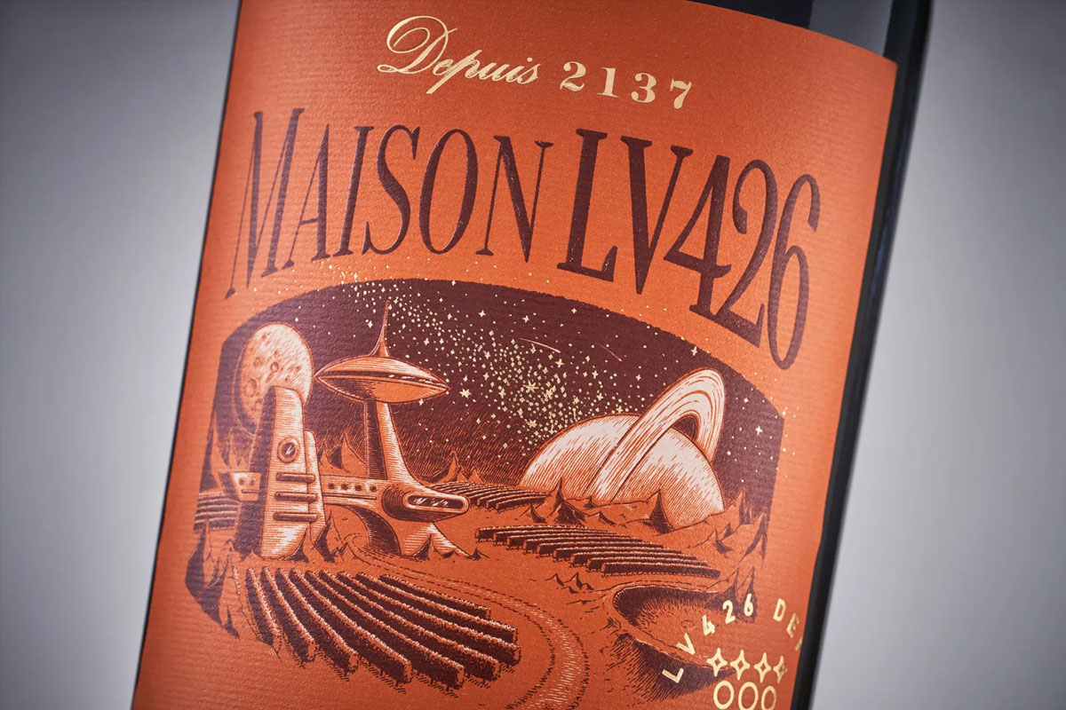 AVERY DENNISON MAISON LV426葡萄酒包装设计