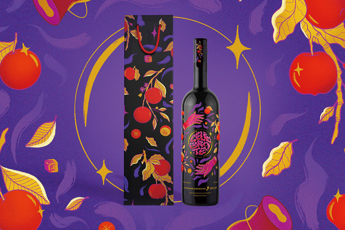 Celebrate桑格里亚葡萄酒包装设计