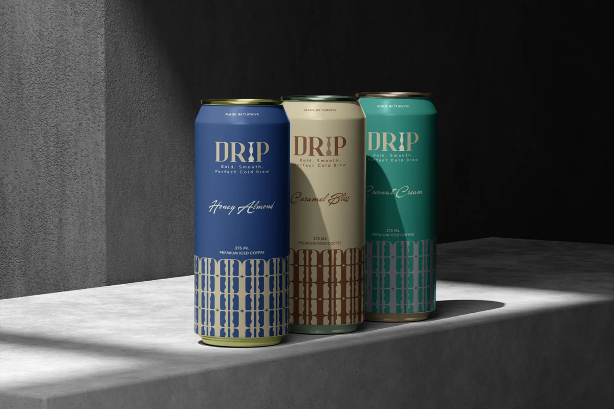 DRIP速溶咖啡包装设计