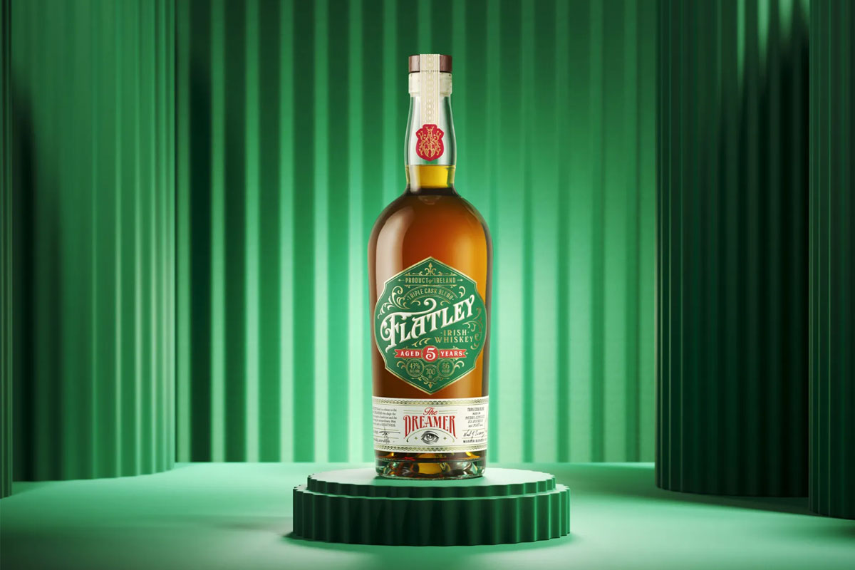 FLATLEY IRISH威士忌包装设计