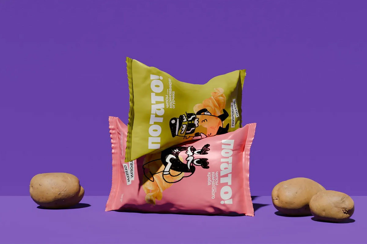NOTATO零食包装设计