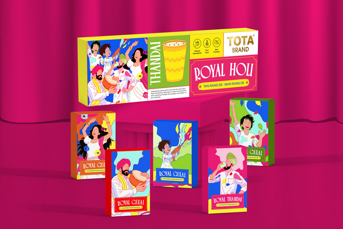ROYAL HOLI洒红节包装设计