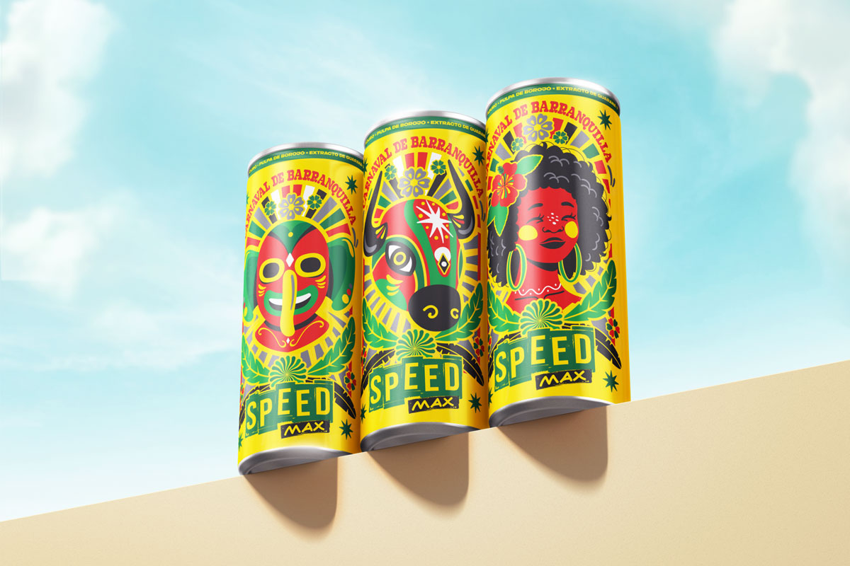 Speed Max活力饮料包装设计